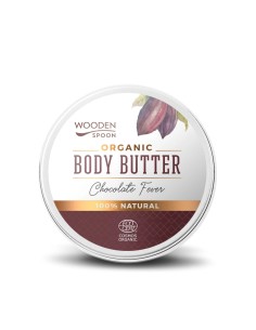 Unt de corp Chocolate Fever, bio, 100ml, Wooden Spoon                                               