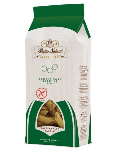Penne din mazare verde bio fara gluten 250g Pasta Natura                                            