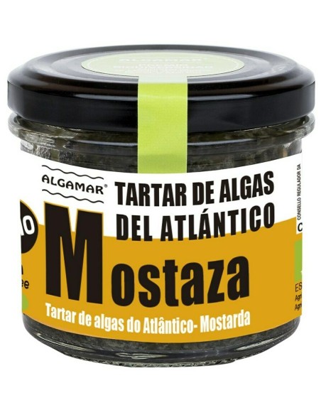 Tartar de alge marine cu mustar bio 100g Algamar                                                    