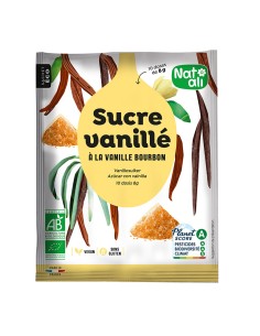 Zahar vanilat Bourbon, bio, 80g, Nat-ali                                                            