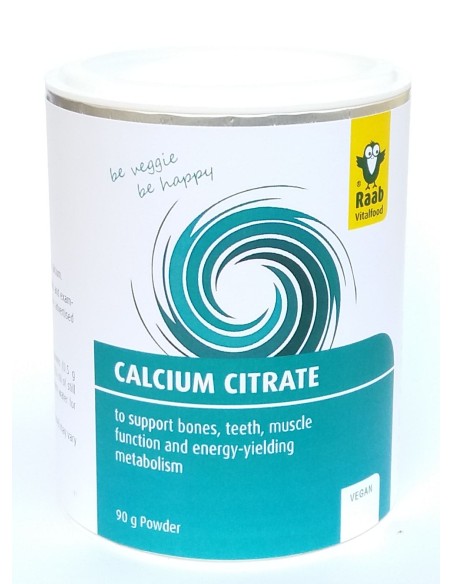 Citrat de calciu pudra vegana 90g RAAB                                                              