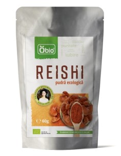 Reishi pulbere eco 60g OBIO                                                                         