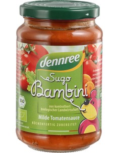 Sos de rosii pentru copii Sugo Bambini bio 350g Dennree                                             