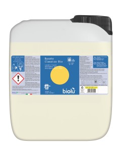 Biolu Detergent ecologic lichid pentru rufe albe si colorate lamaie 5L                              