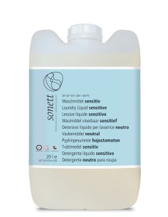 DETERGENT ECOLOGIC LICHID PT. RUFE ALBE SI COLORATE NEUTRU 20L Sonett