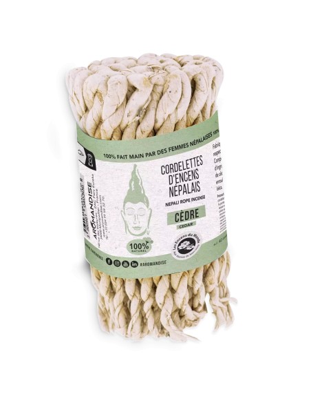 Sfoara parfumata naturala cedru, din Nepal, 42 buc., Aromandise                                     
