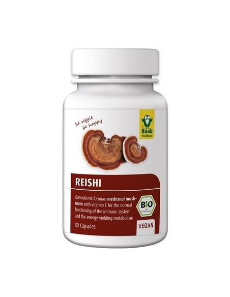 Reishi extract bio 400mg, 80 capsule vegane RAAB