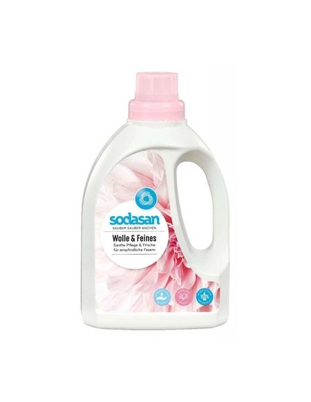 Detergent bio lichid pt. lana, matase si rufe delicata 750 ml Sodasan