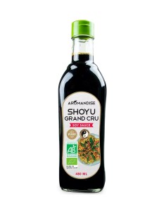 Sos de soya Shoyu Grand Cru bio 480 ml, Aromandise                                                  