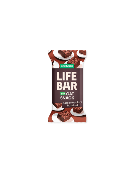 Lifebar baton de ovaz brownie fara gluten bio 40g                                                   