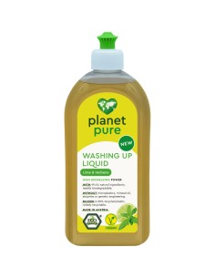 Detergent bio pentru vase - lime si verbena - 500ml Planet Pure                                     