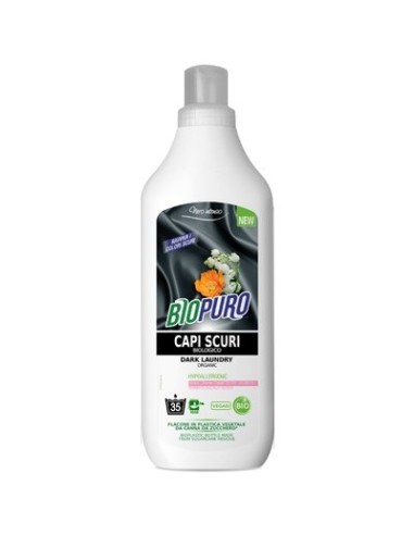 Detergent hipoalergen pentru rufe negre bio 1L Biopuro                                              