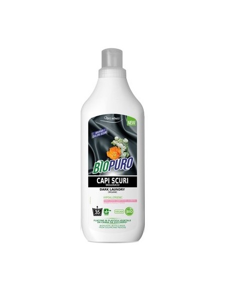 Detergent hipoalergen pentru rufe negre bio 1L Biopuro                                              