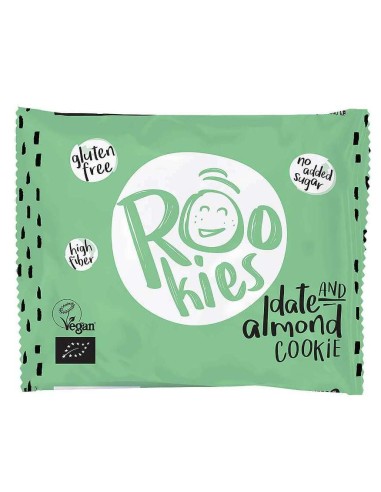 Rookies - Cookie cu migdale si curmale BIO 40G                                                      