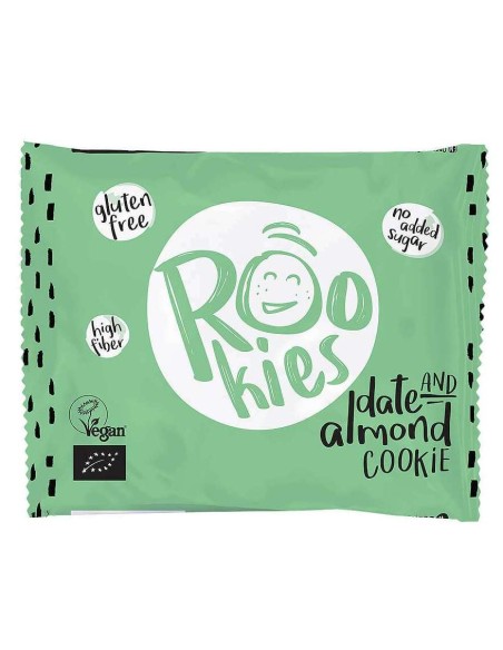 Rookies - Cookie cu migdale si curmale BIO 40G                                                      