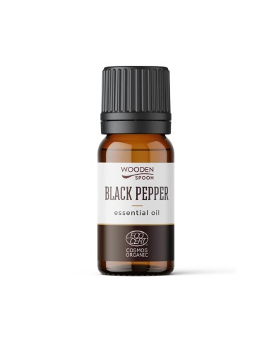 Ulei esential de piper negru, bio, 5ml, Wooden Spoon                                                