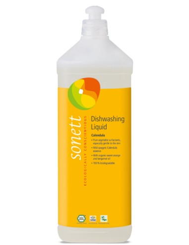 DETERGENT ECOLOGIC PT. SPALAT VASE - GALBENELE 1L Sonett