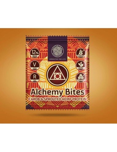 Alchemy Bites gustare fara gluten raw bio 40g                                                       