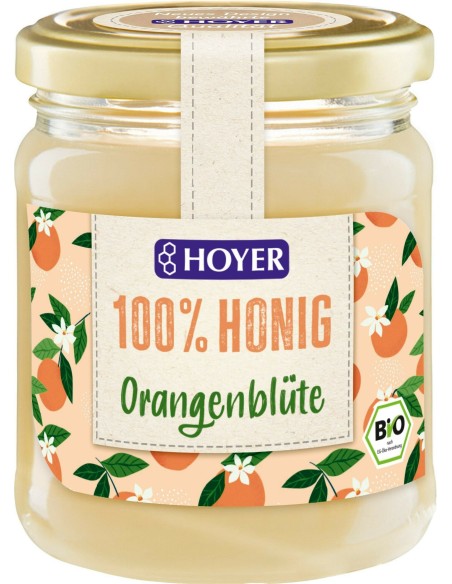 Miere din flori de portocal eco 250g HOYER