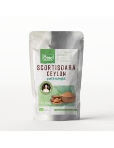 Scortisoara Ceylon pudra bio, 125g, Obio                                                            