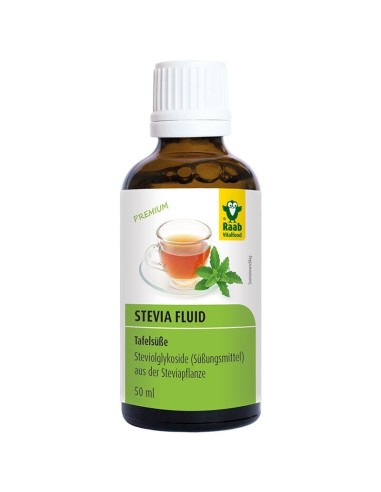 Stevia indulcitor lichid premium 50ml RAAB
