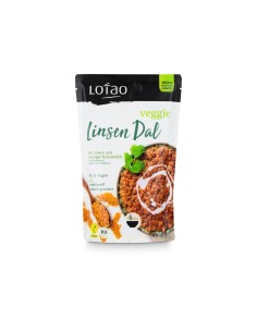 Dal vegan (mancare indiana) de linte, bio, 320g, Lotao                                              