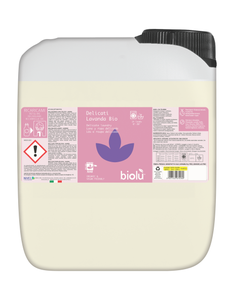 Biolu detergent ecologic pentru rufe delicate 5L