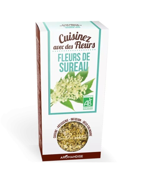 Flori de soc uz culinar bio, 30g, Aromandise                                                        