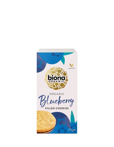 Biscuiti cu umplutura de afine bio 175g Biona                                                       
