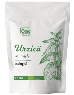 Urzica pudra bio 200g Obio                                                                          