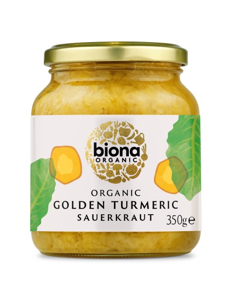 Varza murata cu turmeric bio 350g Biona                                                             