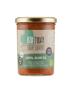 Supa crema de linte cu ulei de masline, bio, 400ml, Bio Today                                       