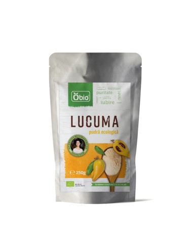 Lucuma pulbere raw eco 250g Obio                                                                    