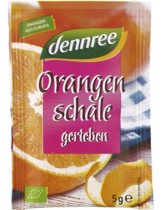 Coaja de portocale pudra bio 5g Dennree                                                             