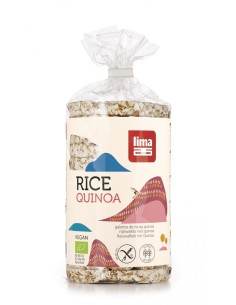 Rondele de orez expandat cu quinoa eco 100g  Lima                                                   