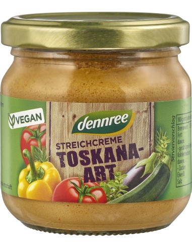 Crema tartinabila Toscana bio 180g Dennree                                                          