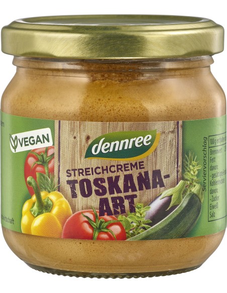 Crema tartinabila Toscana bio 180g Dennree                                                          