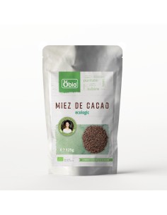 Miez de cacao bio, 125g, Obio                                                                       