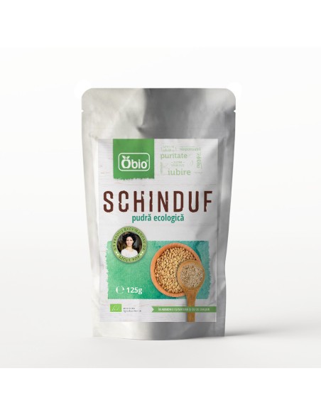 Schinduf pudra bio, 125g, Obio                                                                      