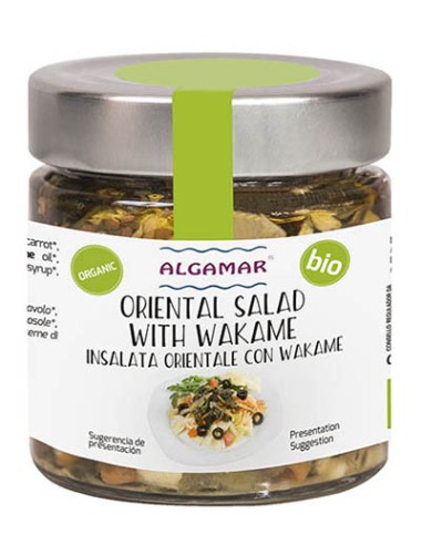 Salata orientala cu alge wakame eco 180g Algamar                                                    
