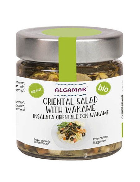 Salata orientala cu alge wakame eco 180g Algamar                                                    