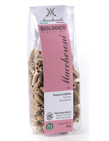 Paste maccheroni din ovaz fara gluten eco 250g Marchesato                                           