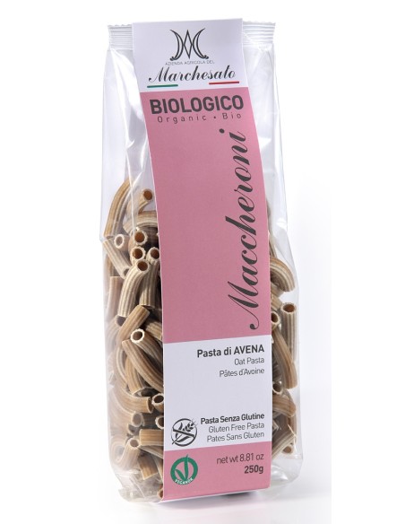 Paste maccheroni din ovaz fara gluten eco 250g Marchesato                                           