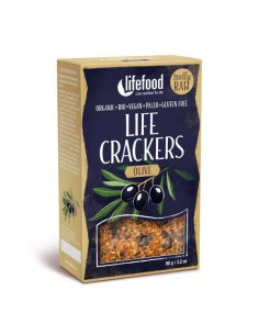 LIFECRACKERS cu masline raw eco 90g