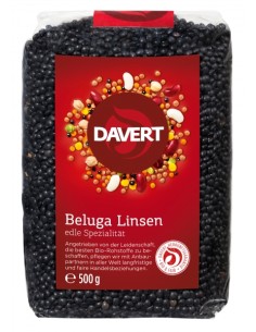 Linte neagra Beluga bio 500g DAVERT                                                                 