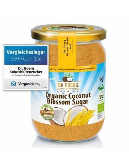 Zahar din nectar de flori de cocos bio 280g Dr. Goerg                                               