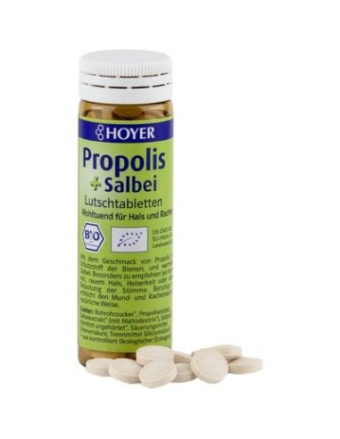 Dropsuri cu propolis si salvie eco 60 buc HOYER                                                     