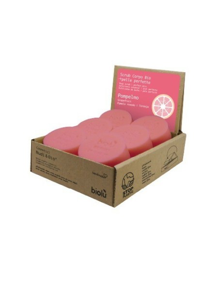 Scrub solid cu grapefruit bio 12 buc x 55g Biolu                                                    