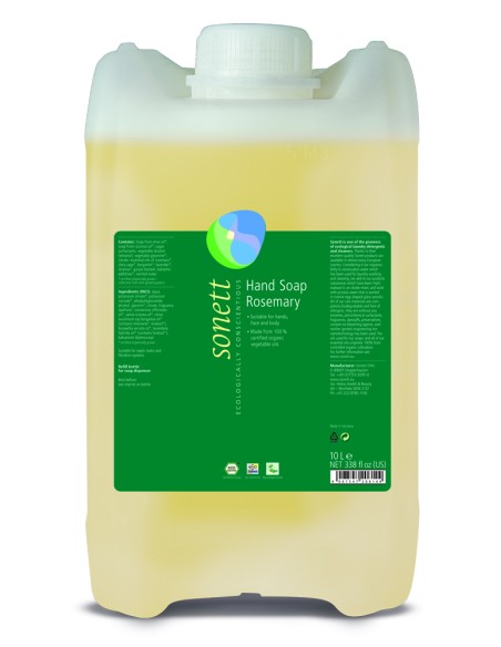 SAPUN LICHID - GEL DE DUS ECOLOGIC - ROZMARIN 10L Sonett