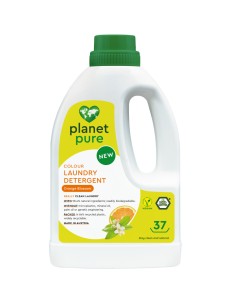 Detergent bio pentru rufe colorate - flori de portocal - 1.48 litri, Planet Pure                    
